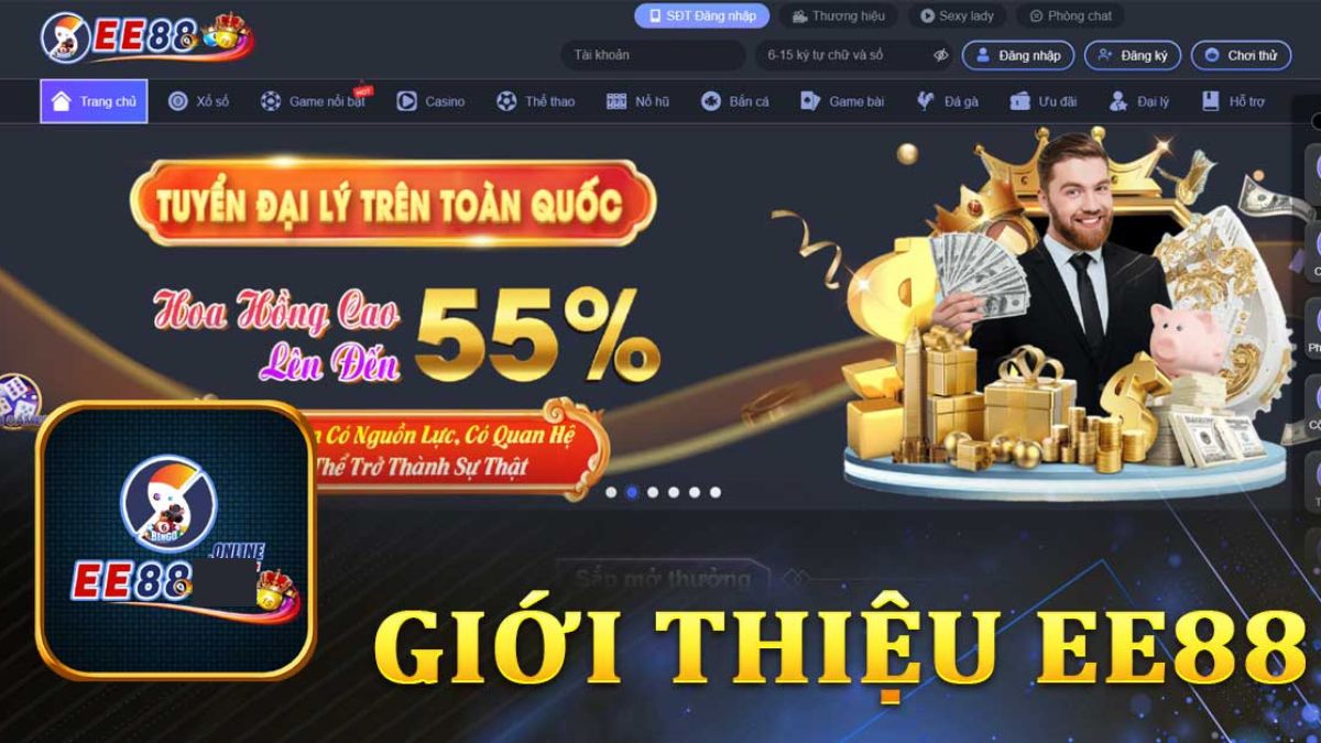 Giới thiệu Ee88 - Trang cược uy tín bậc nhất của Việt Nam